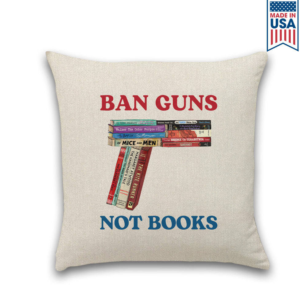 Ban Guns Not Books Book Lover Gift PIL187