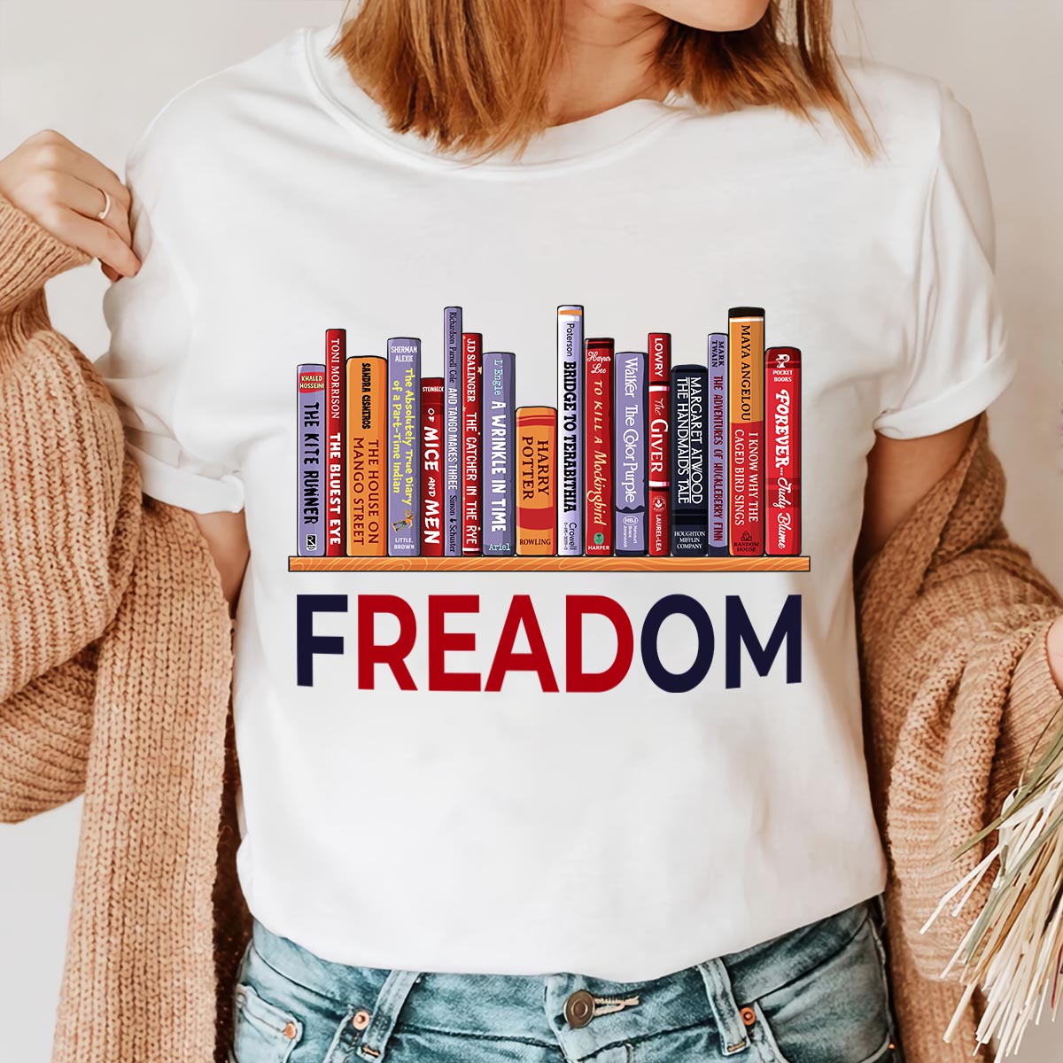 Freadom Book Lovers Gift TSW547