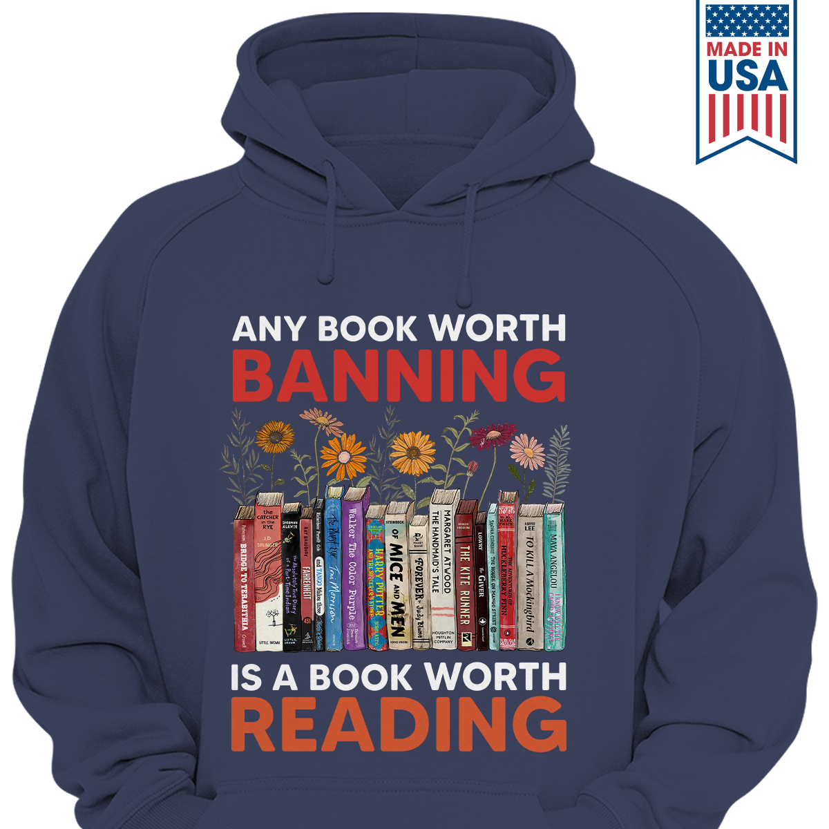 Any Book Worth Banning Is A Book Worth Reading Book Lovers Gift HDB362