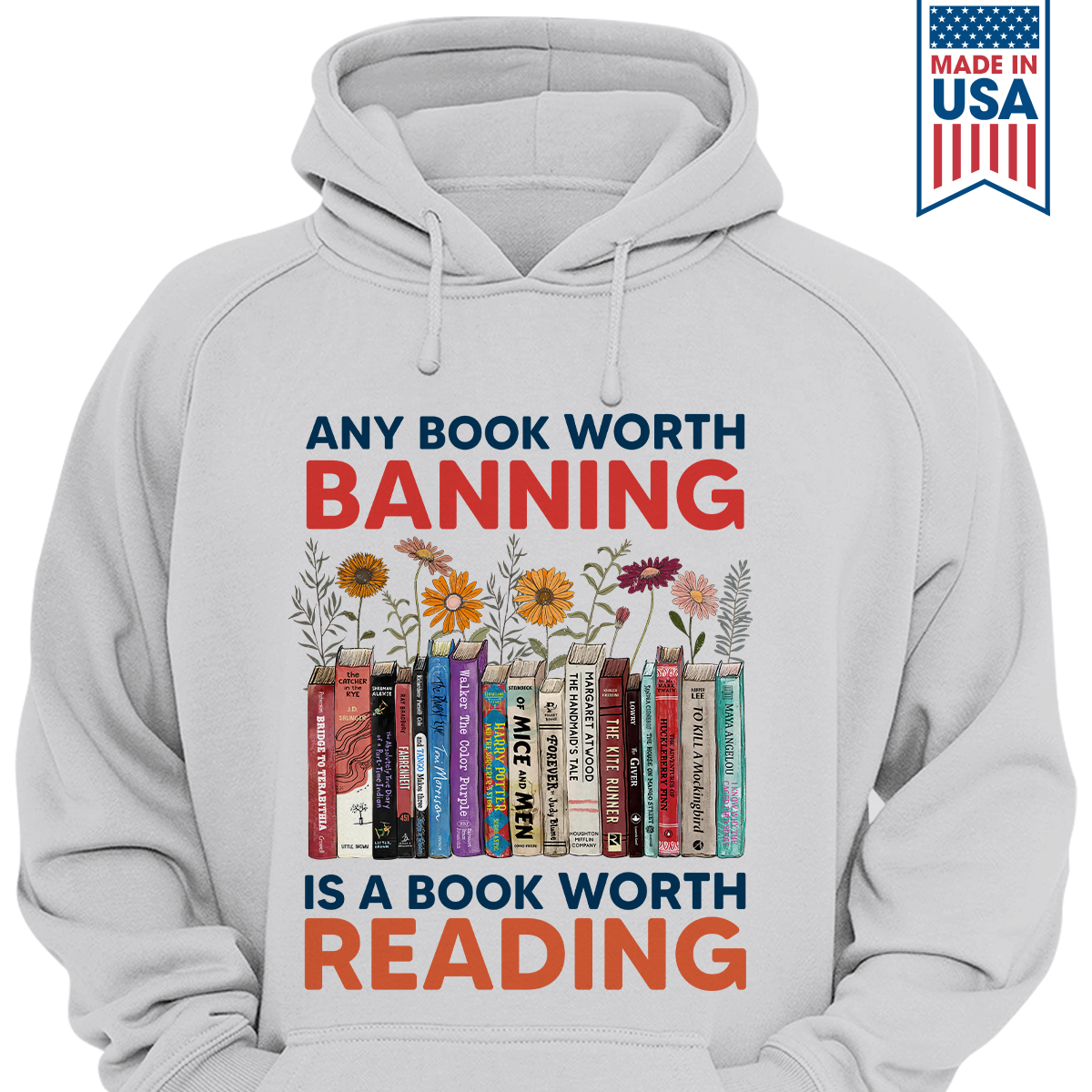 Any Book Worth Banning Is A Book Worth Reading Book Lovers Gift HDW361