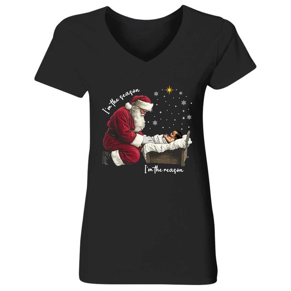 Women's V-neck T-shirt TSVB740