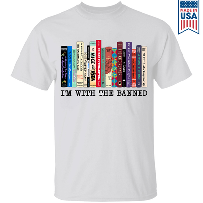 I'm With The Banned Book Lovers Gift TSW57