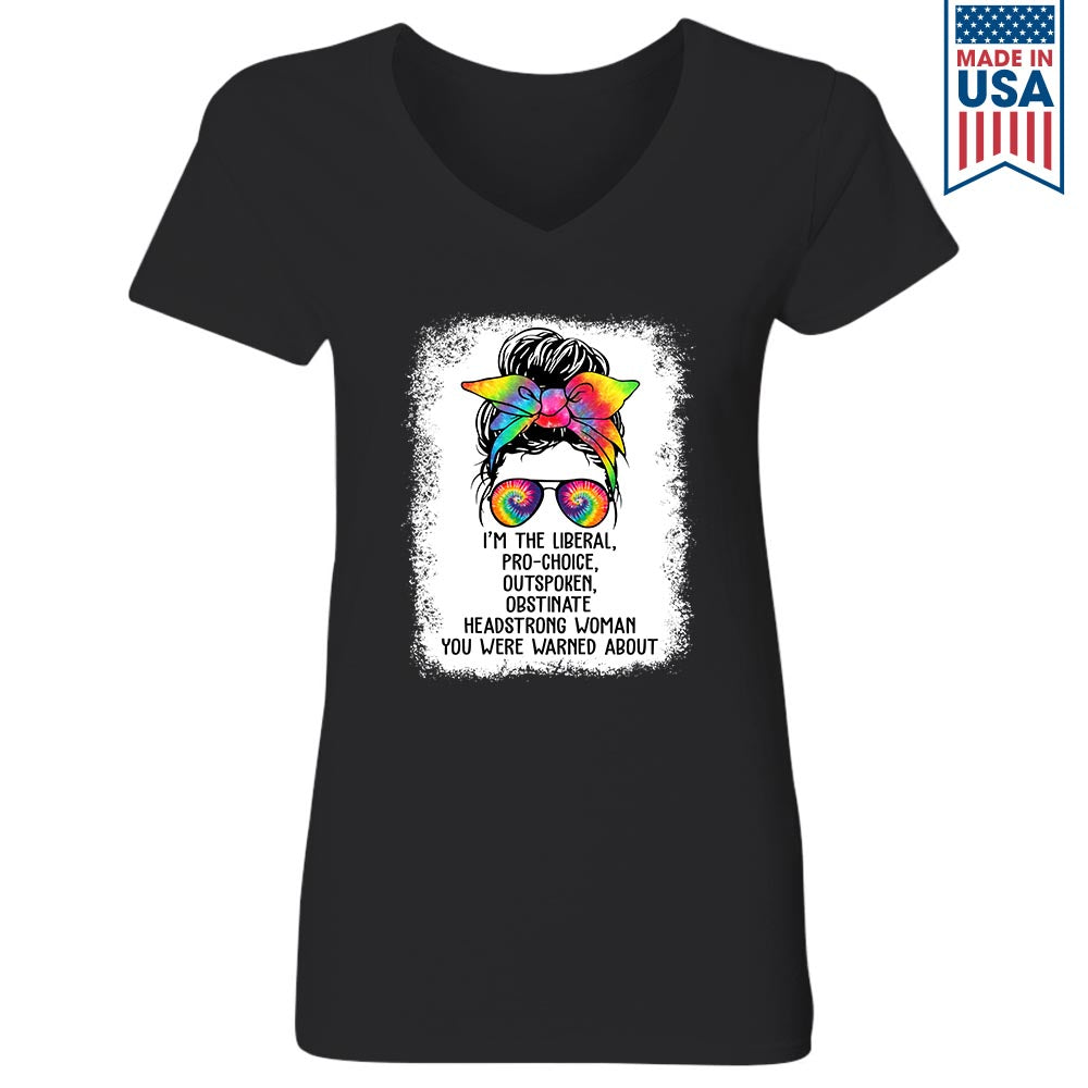 Women's V-neck T-shirt TSVB598