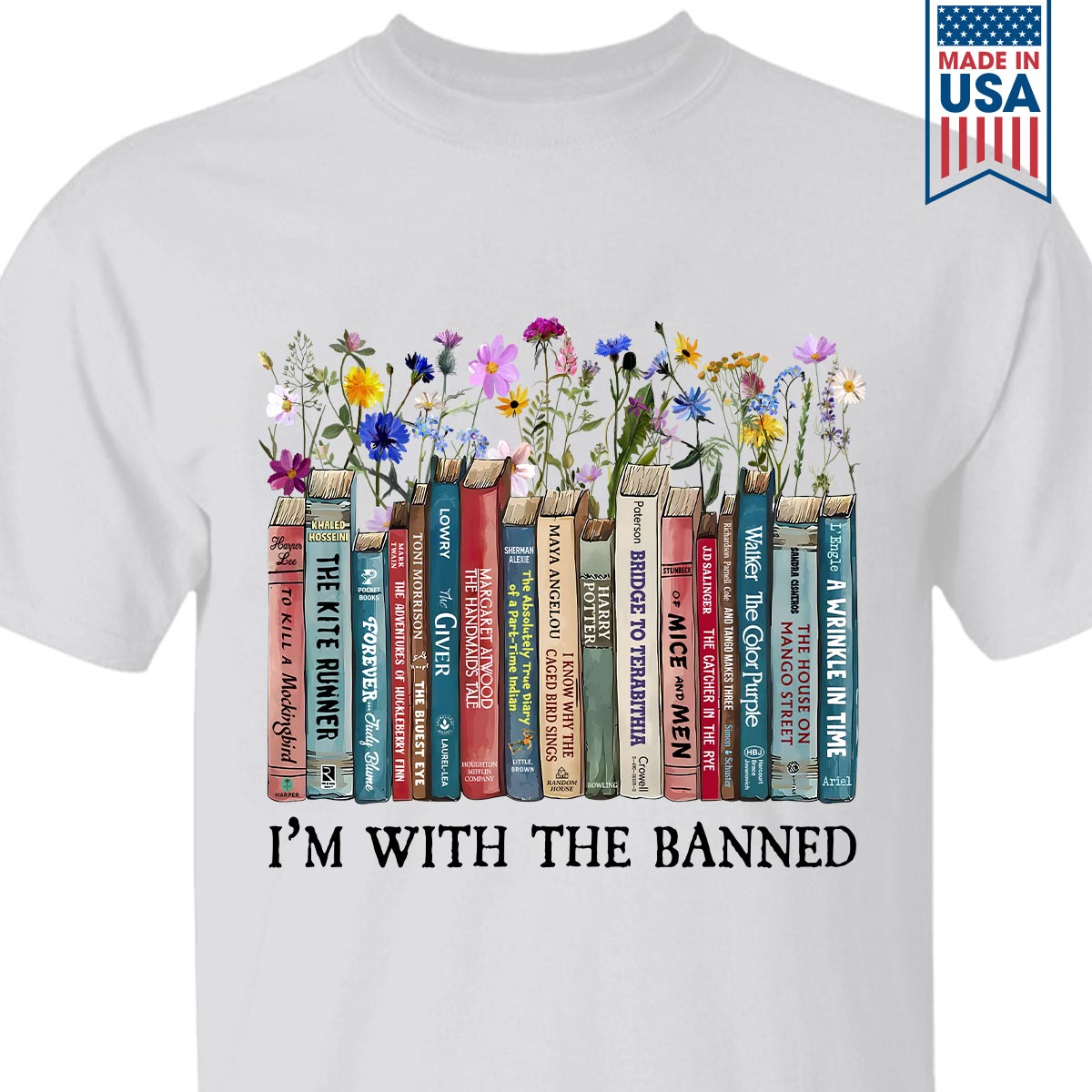 I'm With The Banned Book Lovers Gift TSW543