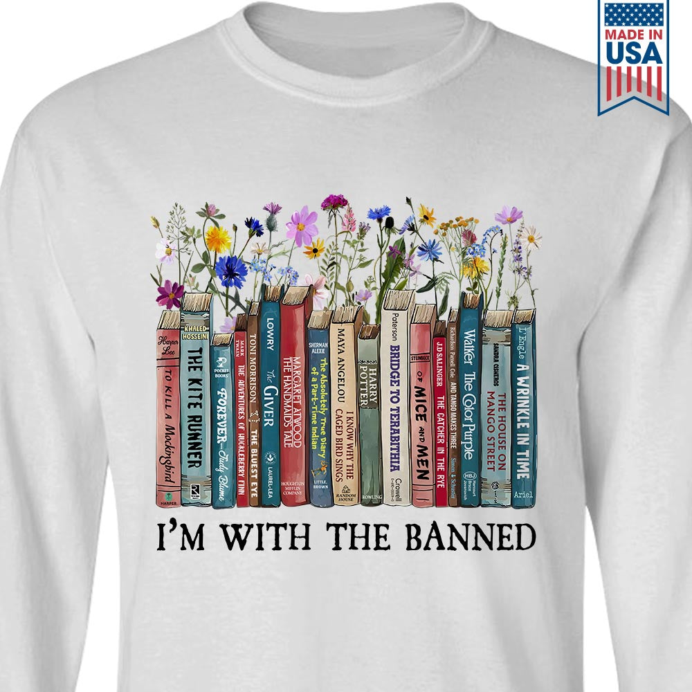 I'm With The Banned Book Lovers Gift LSW543