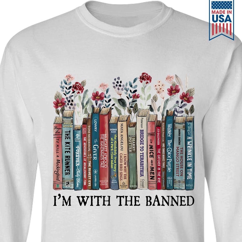 I'm With The Banned Book Lovers Gift LSW545