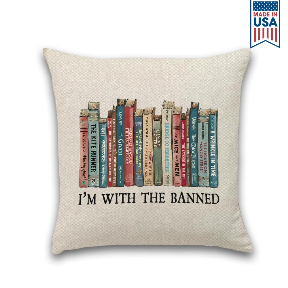 I'm With The Banned Book Lovers Gift PIL537