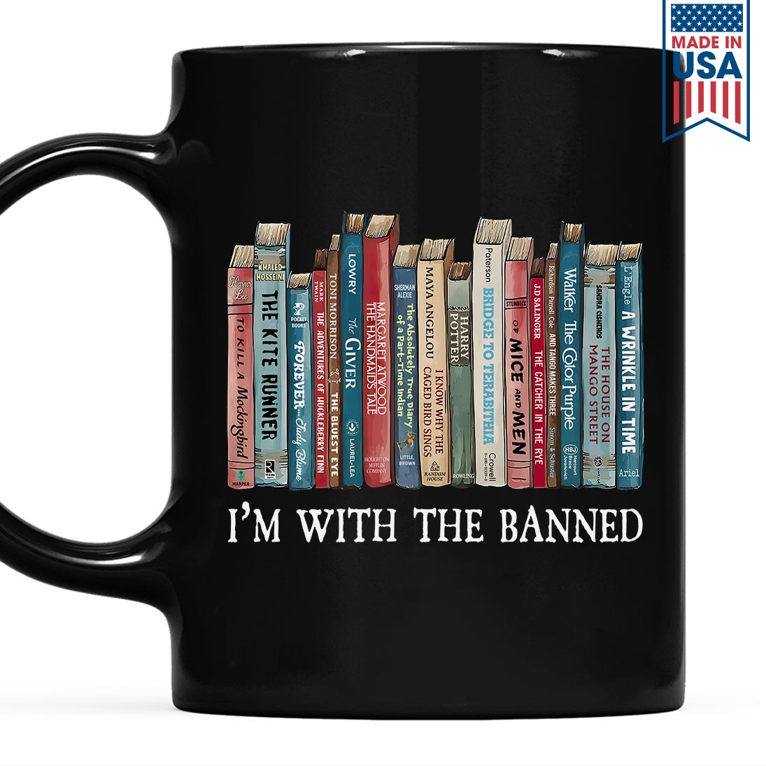 I'm With The Banned Book Lovers Gift MUGB538