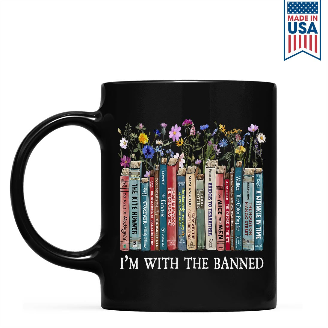 I'm With The Banned Book Lovers Gift MUGB544
