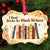 I Read Books By Black Writers Christmas Ornament Book Lovers Gift ORN28