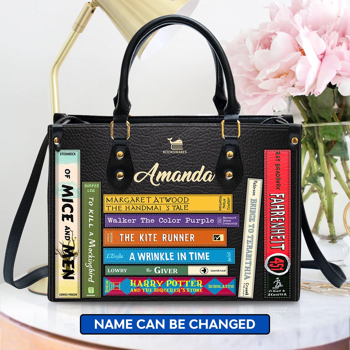 Purse for books online