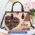 Just A Woman Who Loves Books Leather Handbag Book Lovers Gift LHB72