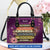 All Women Are Created Equal Leather Handbag Book Lovers Gift LHB89