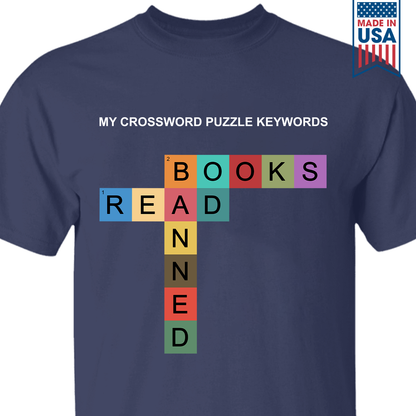 My Crossword Puzzle Keywords Book Lover Gift TSB204