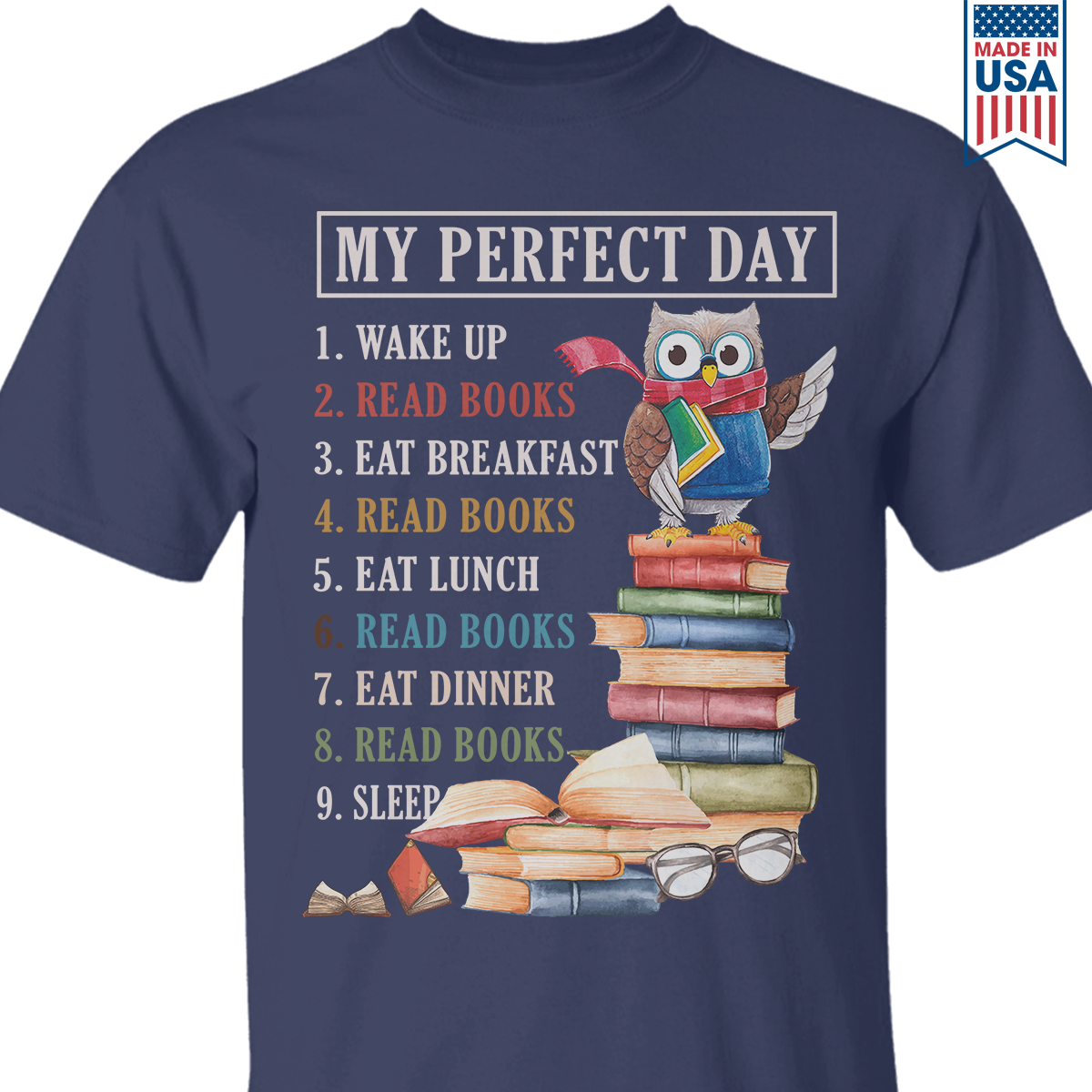 My Perfect Day Book Lovers Gift TSB06