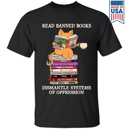 Maus Read Banned Books Dismantle Systems Of Oppression Book Lovers Gift TSB218