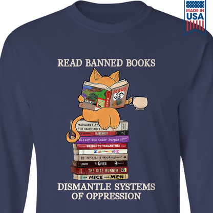 Maus Read Banned Books Dismantle Systems Of Oppression Book Lovers Gift LSB218