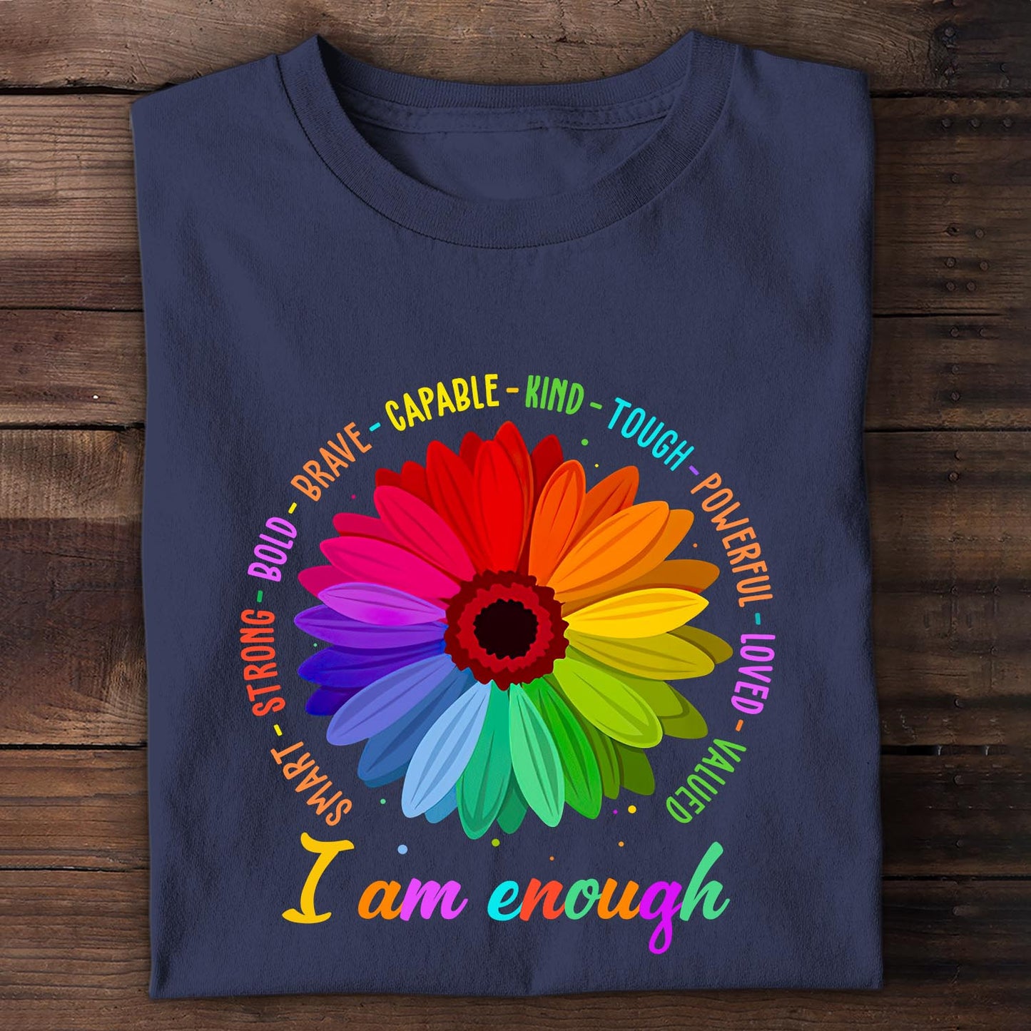 I Am Enough Book Lovers Gift TSB460