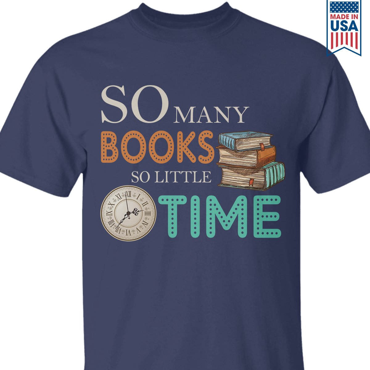 So Many Books So Little Time Book Lovers Gift TSB44