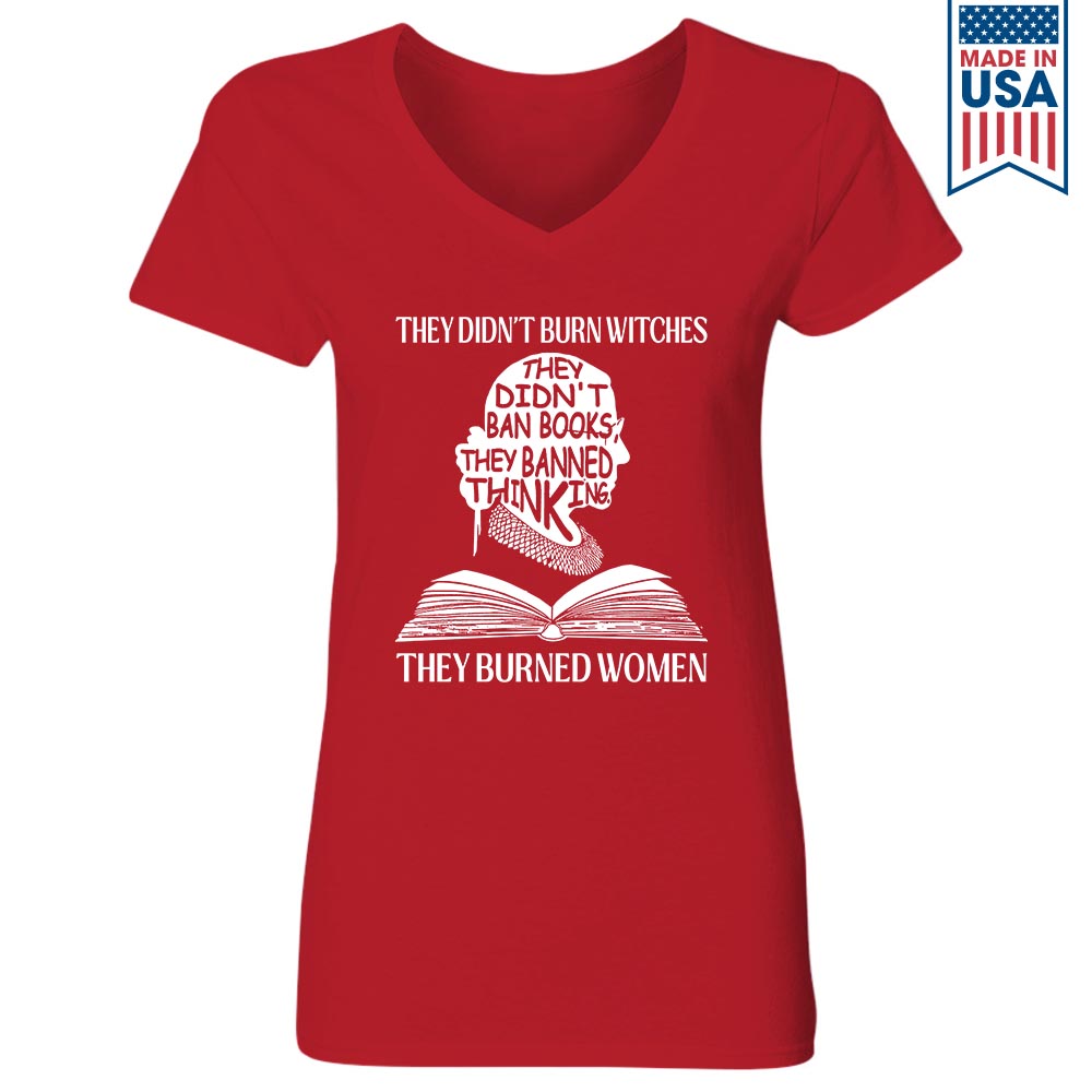 Women's V-neck T-shirt TSVB418