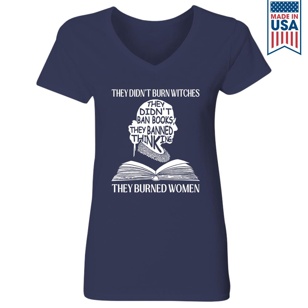 Women's V-neck T-shirt TSVB418