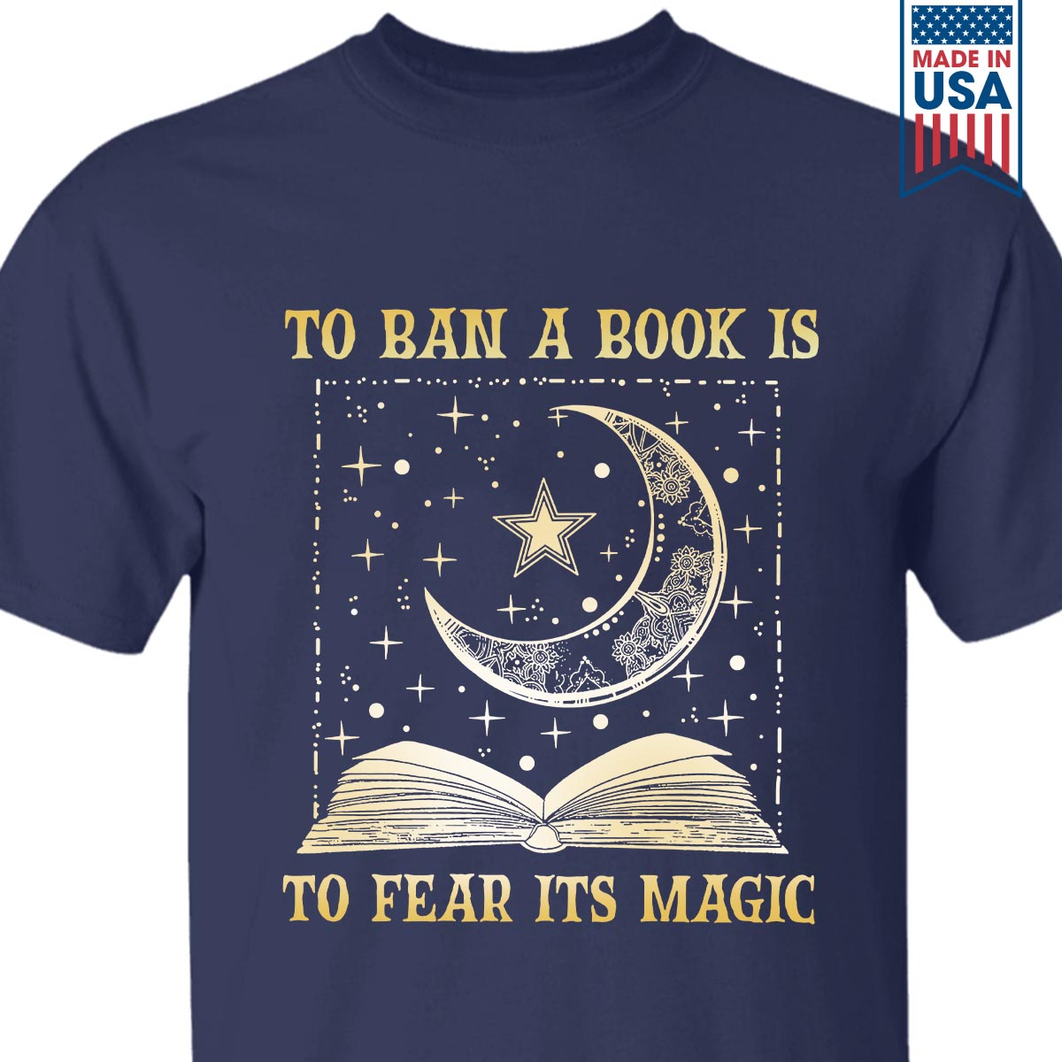 To Ban A Book Is To Fear Its Magic Book Lovers Gift TSB276