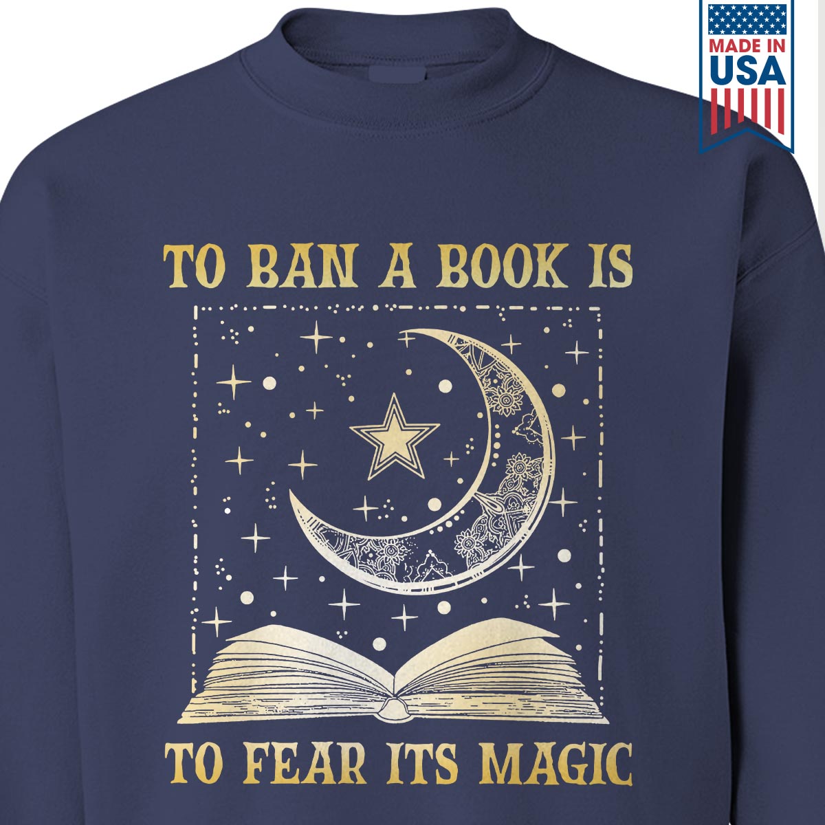 To Ban A Book Is To Fear Its Magic Book Lovers Gift SWB276