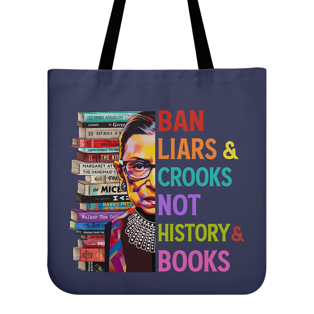 Ban Liars And Crooks Not History And Books Book Lovers Gift TBF314