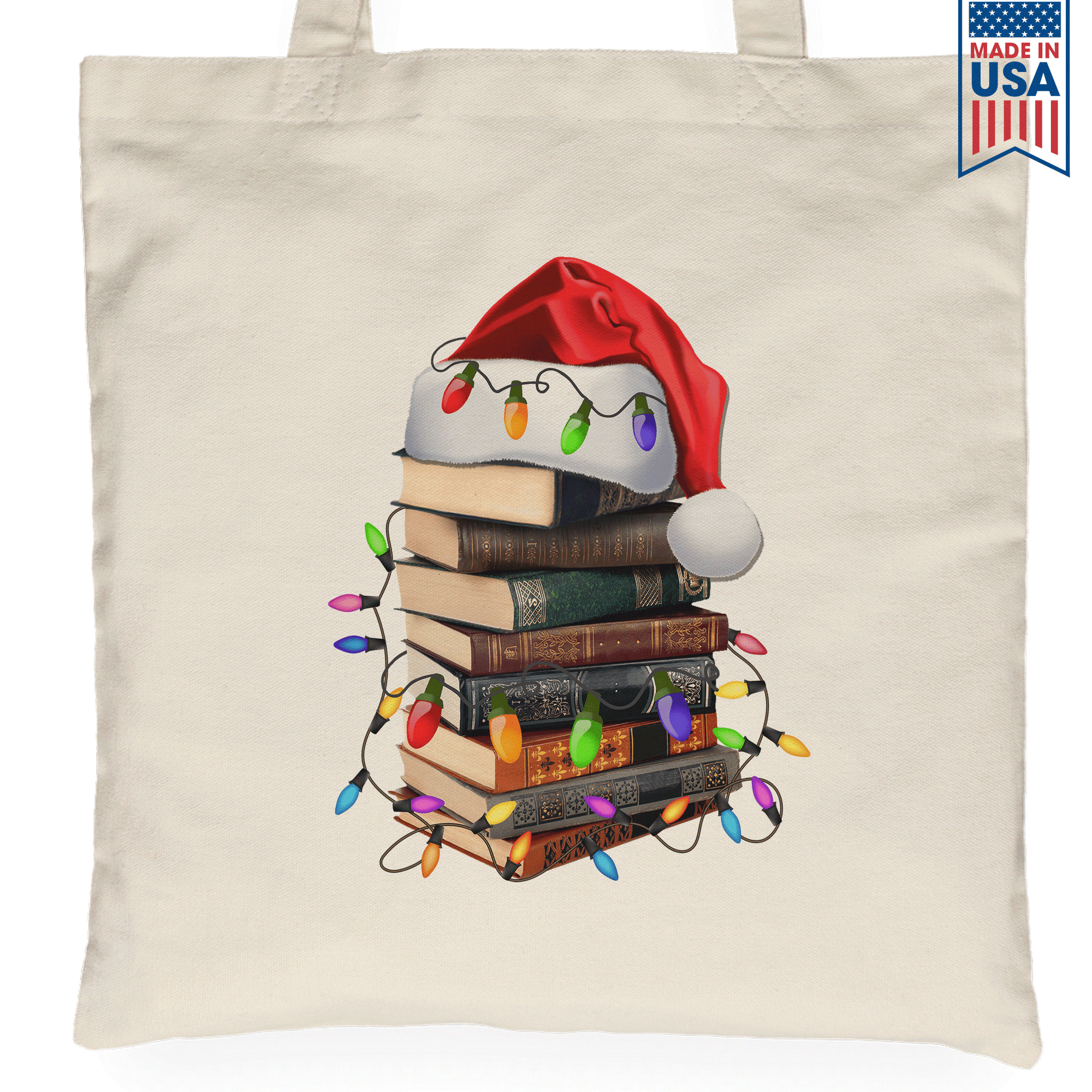 Christmas Books Hat Book Lovers Gift TBW261