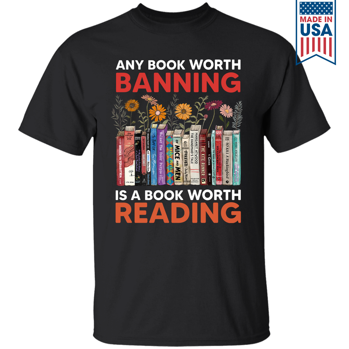 Any Book Worth Banning Is A Book Worth Reading Book Lovers Gift TSB362