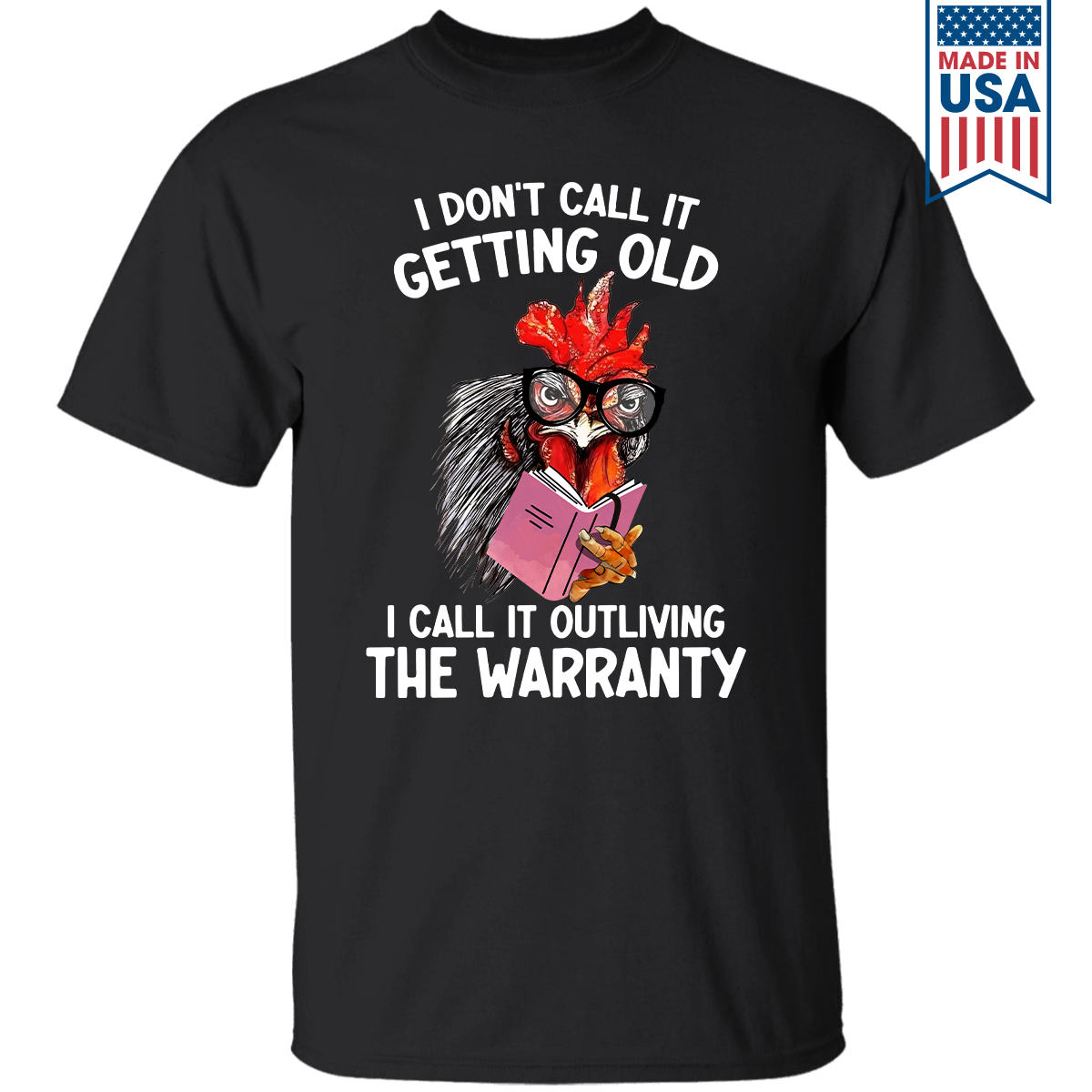 I Don’t Call It Getting Old I Call It Outliving The Warranty Book Lovers Gift TSB340