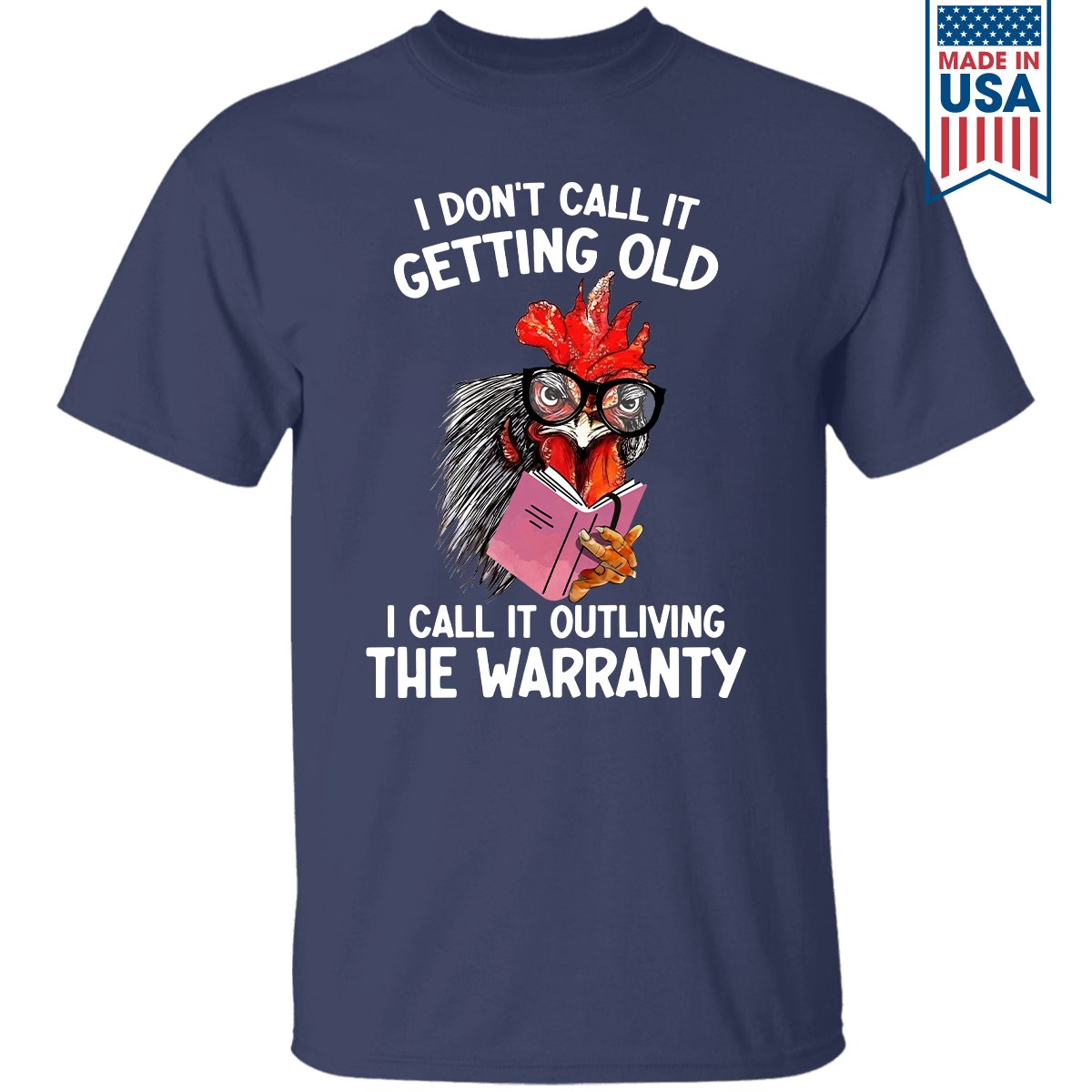 I Don’t Call It Getting Old I Call It Outliving The Warranty Book Lovers Gift TSB340