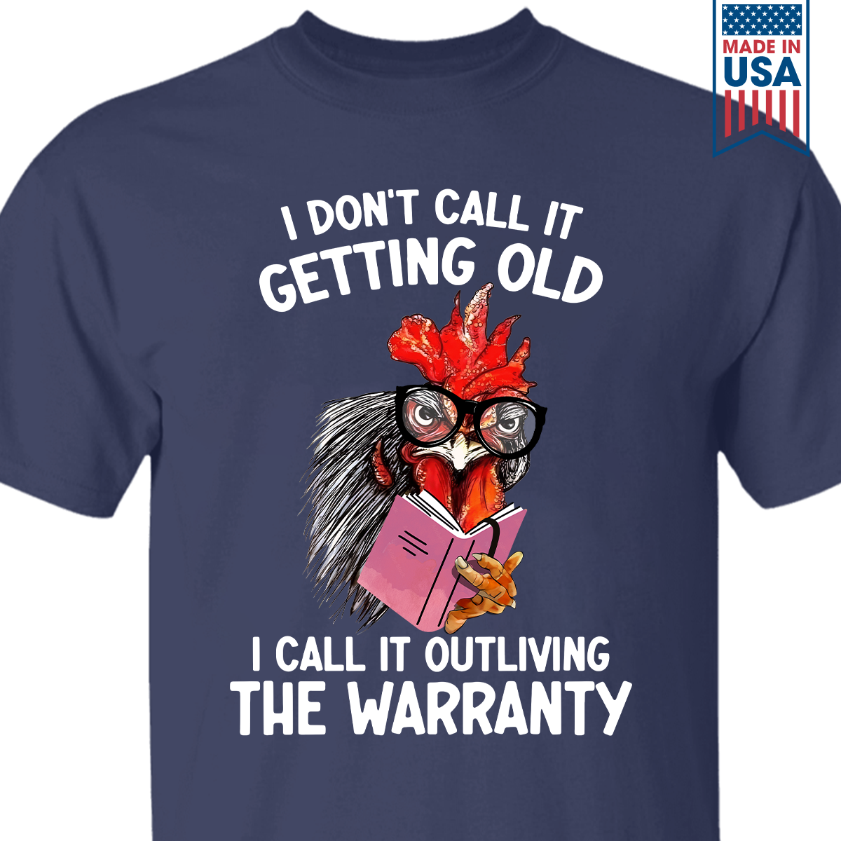 I Don’t Call It Getting Old I Call It Outliving The Warranty Book Lovers Gift TSB340