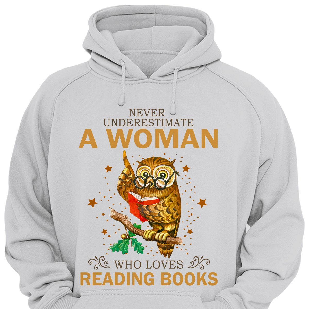 Never Underestimate A Woman Who Loves Reading Books Book Lovers Gift HDW89