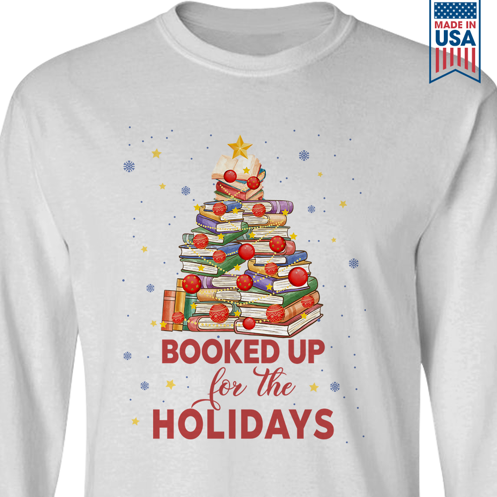 Booked Up For The Holidays Book Lovers Gift LSW243