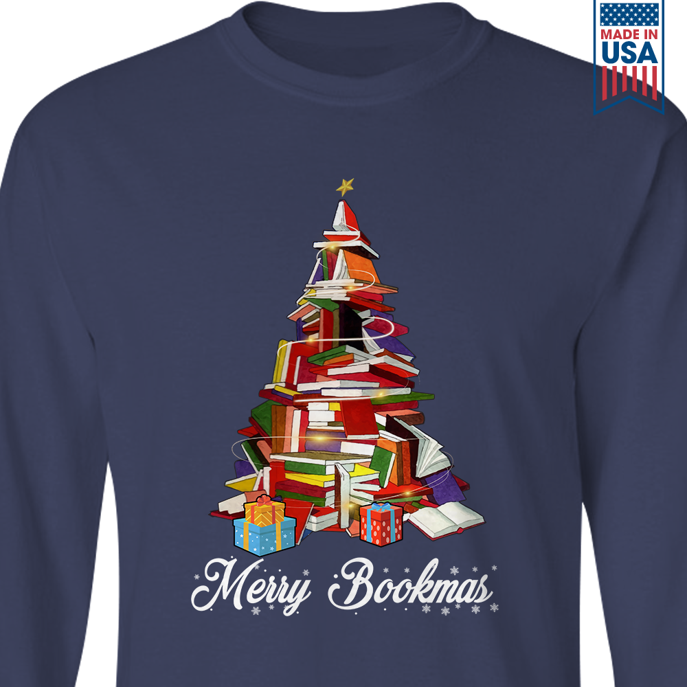 Merry Bookmas Book Lover Gift LSB248