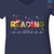 Christmas Reading Book Lover Gift Women's V-neck T-shirt TSVB254