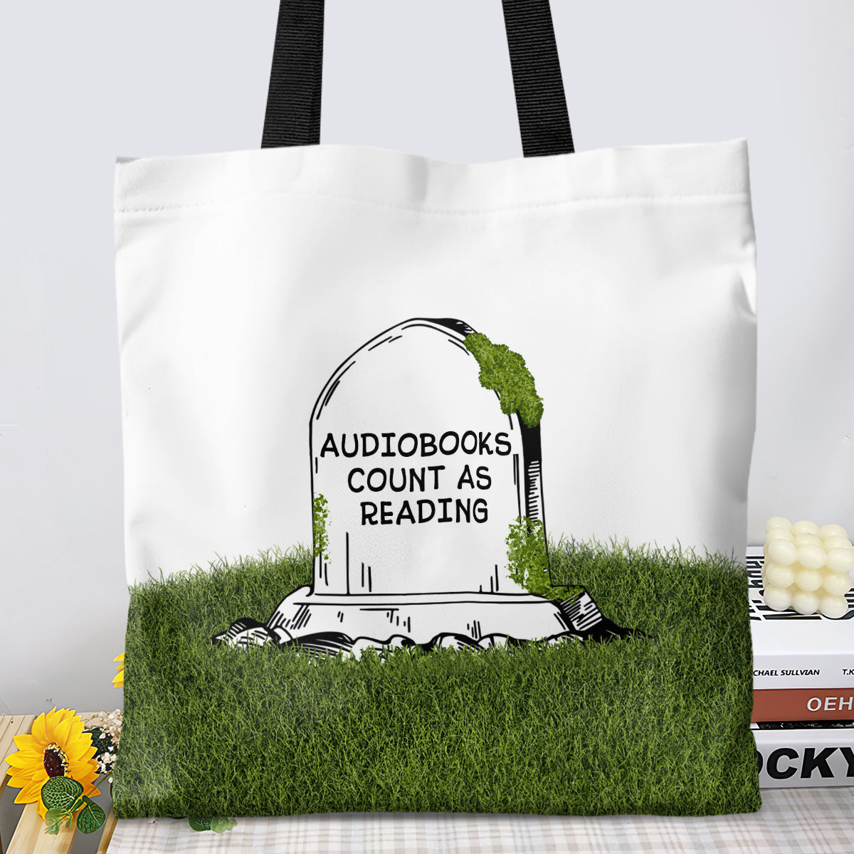 Audiobooks Count As Reading - Tote Bag