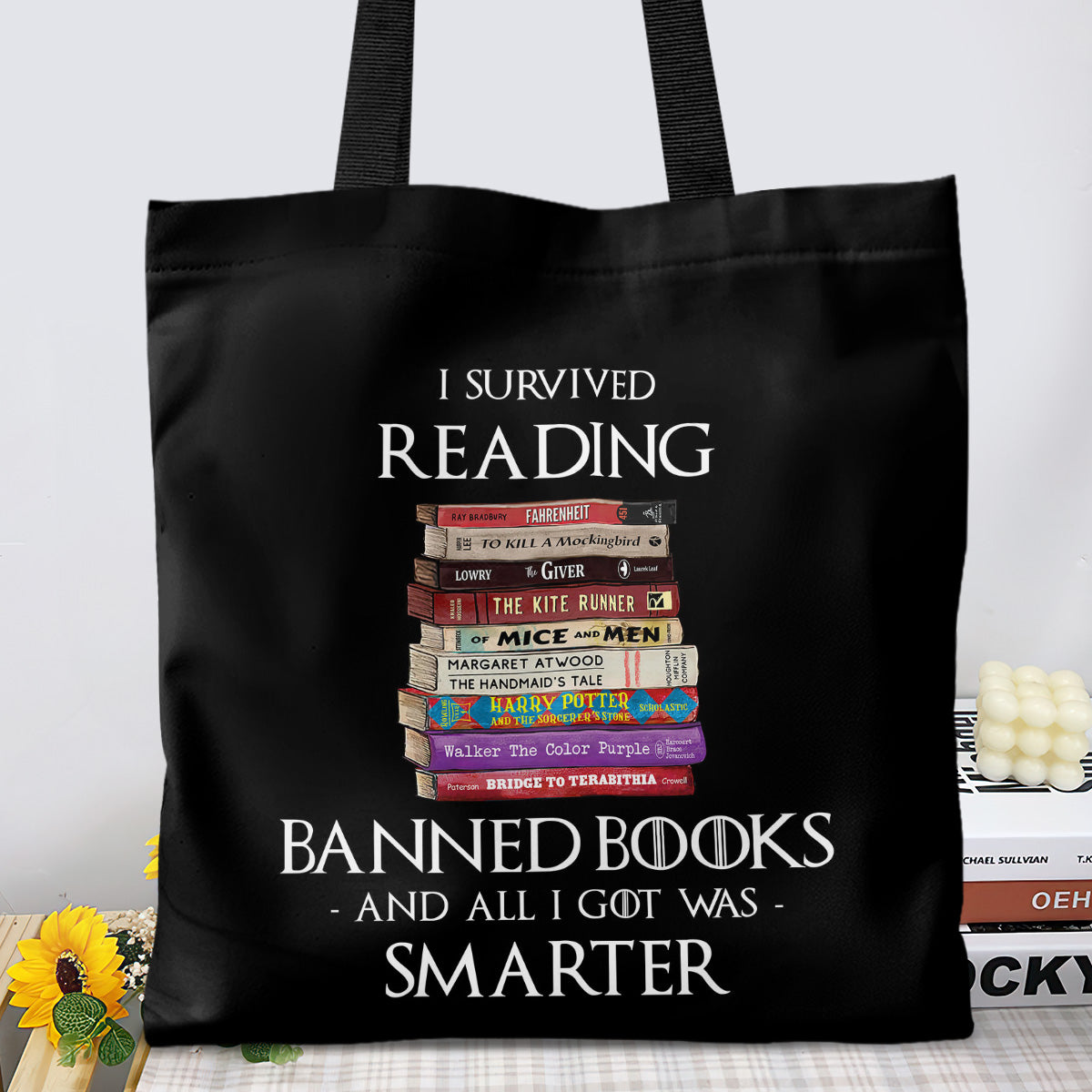 I Survived Reading Banned Books And All I Got Was Smarter Book Lovers Gift TBF194