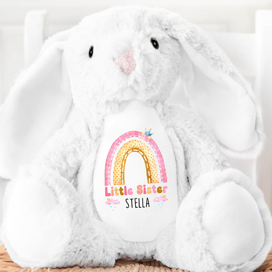 Matching Sibling - Personalized Stuffed Bunny