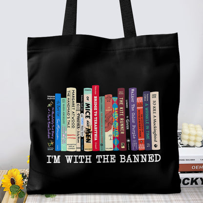 I'm With The Banned Book Lovers Gift TBF58