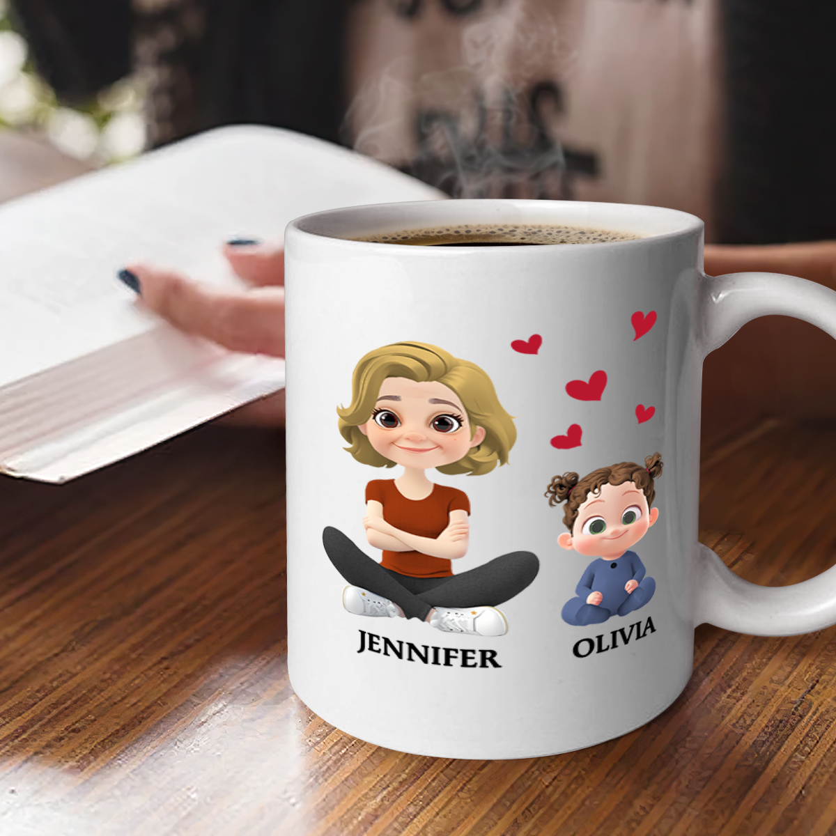 5 Things You Should Know About My Grandma - Personalized Ceramic Coffee Mug