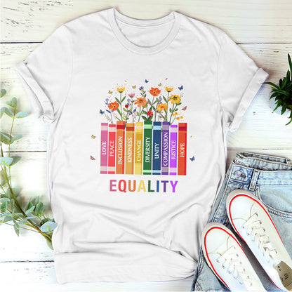 Equality Rainbow - Personalized Unisex T-shirt