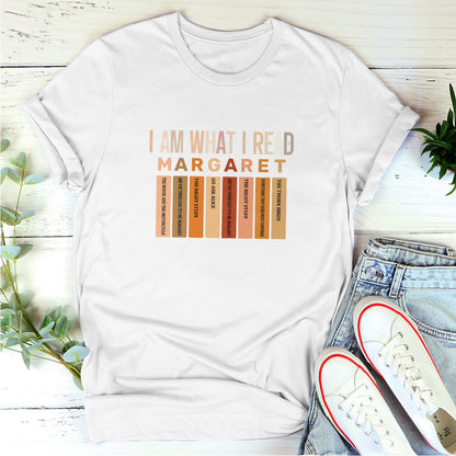 I Am What I Read - Personalized Unisex T-shirt