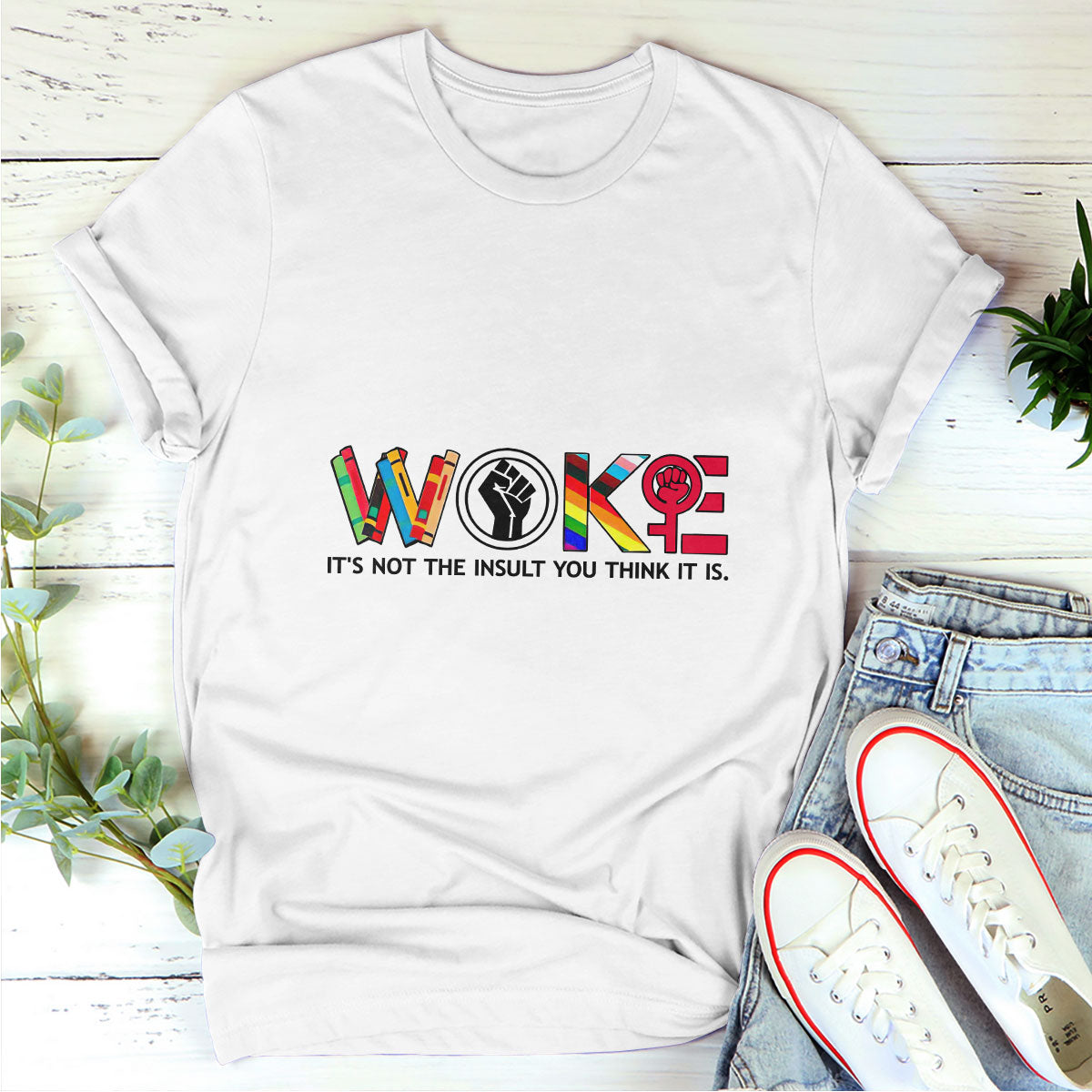 Woke - Personalized Unisex T-shirt