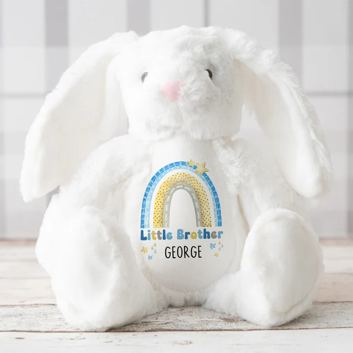 Matching Sibling - Personalized Stuffed Bunny