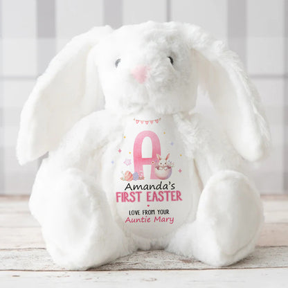 Newborn First Easter - Personalized Stuffed Bunny