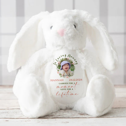 Loved For A Lifetime - Personalized Stuffed Bunny