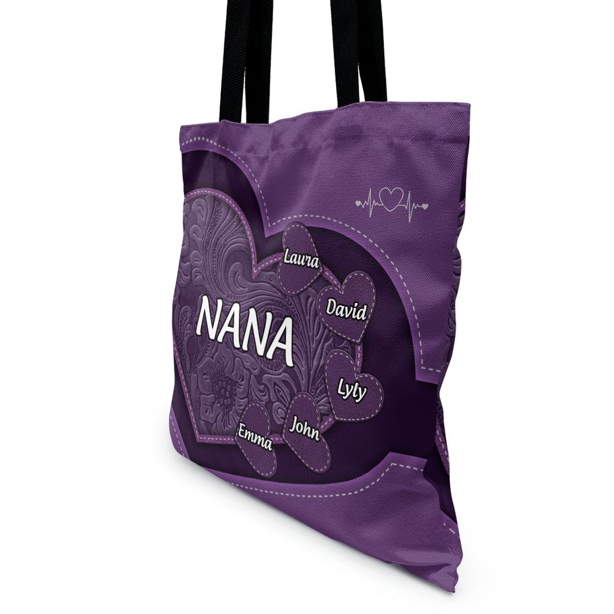 Blessed Grandma - Personalized Tote Bag