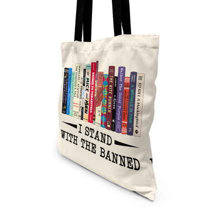 I Stand With The Banned Book Lover Gift TBW183